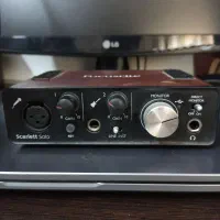 میکروفن استودیویی و کارت صدا Scarlett