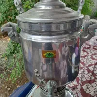 سماور نفتی قدیمی|سماور، چای‌ساز، قهوه‌ساز|آکند, |دیوار