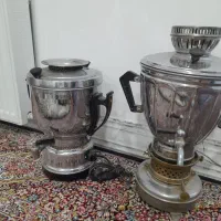 دو عدد سماور برقی و نفتی