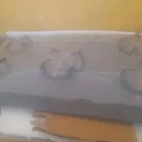 گاز پنج شعله شیشه ای کاملا نو