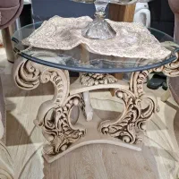 ست کامل مبل استیل ۷نفره + ناهارخوری ۸ نفره|مبلمان خانگی و میز عسلی|تهران, سازمان برنامه شمالی|دیوار