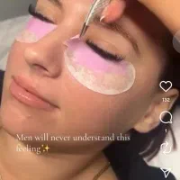 مدل  کاشت مژه