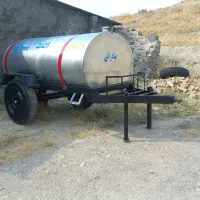 تانکر چرخ دار ۲۱۰۰لیتری با ورق سفیدبدون کارکرد خشک|ماشینآلات صنعتی|ایلام, |دیوار