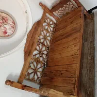 تخت سنتی دو نفره|مبلمان خانگی و میز عسلی|کرج, شهرک بنفشه|دیوار