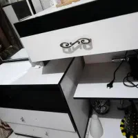 تخت دراول آیینه دار و کمد ام دی اف کشودار|تخت و سرویس خواب|تهران, خرمشهر|دیوار