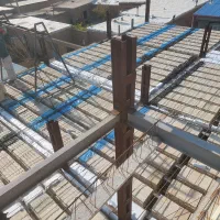 ارماتور بندی اسکلت فلزی الماتور استخر سوله