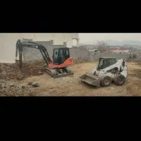 خاکبرداری توسط مینی بیل.بابکت.خاور.حمل نخاله