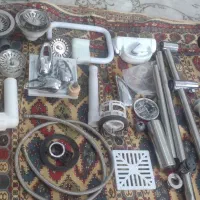 مقداری لوازم حمام سرویس بهداشتی همگی نو....