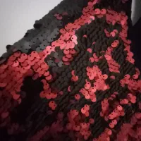 پولک های مشکی و قرمز مات و بسیار شیک