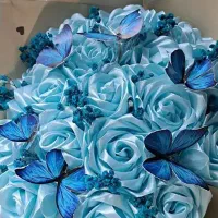 گل روبانی|گل مصنوعی|نسیم‌شهر, |دیوار