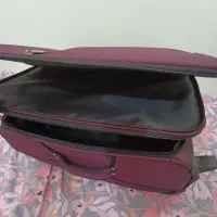 دوعدد چمدان برزنتی سایزمتوسط قیمت استثنایی ومقطوع|کیف، کفش، کمربند|مشهد, سناباد|دیوار