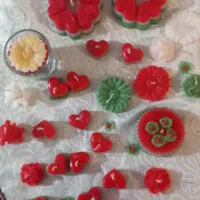 شمع یلدای وولنتایین بسیار زیبا|صنایع دستی و سایر لوازم تزئینی|گرگان, |دیوار