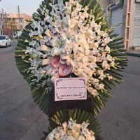 تاج گل ترحیم افتتاحیه (مستقیم از بازارگل)|گل و گیاه طبیعی|تهران, سیمای ایران|دیوار