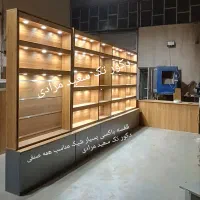 قفسه لبه فارسی پیشخوان رگال دکور ویترین