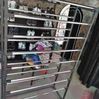 رگال شال و لباس|کتابخانه، شلف، قفسه‌های دیواری|خرم‌آباد, |دیوار