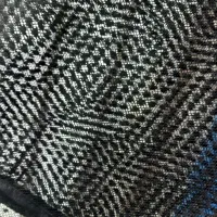شال توری قواره دار تک مشکی
