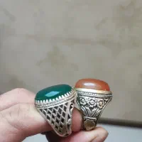 فروش انگشتر نقره عقیق سنگین و باکیفیت