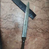 چاقو تیغه فنر دسته چوب|کوهنوردی و کمپینگ|قم, نوبهار|دیوار