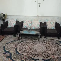 مبل هفت نفره کار کرده|مبلمان خانگی و میز عسلی|قم, شاه ابراهیم|دیوار