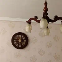 ساعت و لوستر