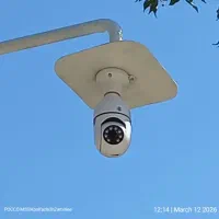 دوربین لامپی V380 Pro - چرخش نصب آسان وایرلس