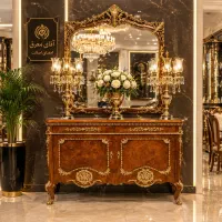 آینه کنسول مازول چوبی کد A21(اقساطی)