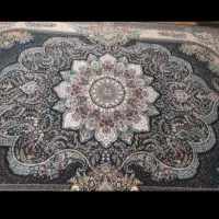 یک عدد فرش ۹متری نو ۷۰۰شانه سورمه ایی|فرش|قم, باسکول|دیوار