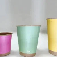 لیوان کافه برای نمونه کار پیام دهید