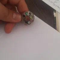 انگشتر ده نگین خیلی زیبا و کلکسیونی