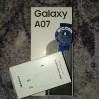 گوشی A07 سامسونگ + آداپتور 25 وات  پلمپ|موبایل|سوسنگرد, |دیوار