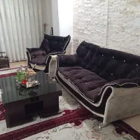 یک دست مبل راحتی تمیز و سالم به فروش میرسد|مبلمان خانگی و میز عسلی|محمدشهر, همایون ویلا|دیوار