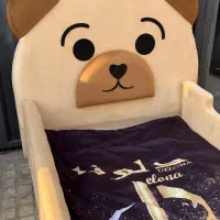 تخت خواب خرسی عروسکی پسرانه و دخترانه آراچوب