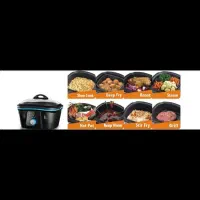 سرخکن پلوپز بخار پز آرام پز ۸ کاره|اجاق گاز و لوازم برقی پخت‌وپز|نسیم‌شهر, |دیوار