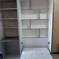 ۲ست تخت تاشو به همراه میز تحریر و کتابخانه|تخت و سرویس خواب|کرج, عظیمیه|دیوار