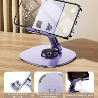نگهدارنده و هولدر موبایل رو میزی مدل فلزی حضوری