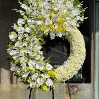 پخش انواع تاج گل مستقیم از بازار گل|خدمات پذیرایی، مراسم|فردیس, منظریه|دیوار