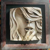 تابلو ۴ تیکه پولی استر کاملا نو