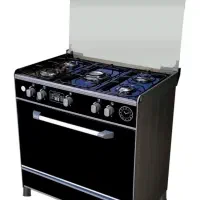 اجاق گاز طرح فر لعابی استاندارد 5شعله پنج شعله