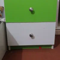 ست تخت وکمد نوجوان ام دی اف|تخت و سرویس خواب|شیراز, گویم|دیوار