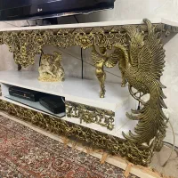 میز تلویزیون با چوب و برنج|میز تلویزیون|ری, ظهیرآباد|دیوار