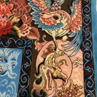 دو تخته فرش دستبافت چله ابریشم و تمام ابریشم|فرش|تهران, خانی آباد نو شمالی|دیوار