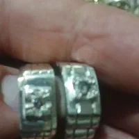 فروش عمده ۹۵ انگشتر نقره برلیان مردانه|جواهرات|قم, الوندیه و گذر صادق|دیوار