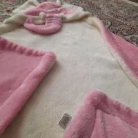 پتو نوزادی مخمل دو رو، دور پیچ بسیار نرم و لطیف|اسباب و اثاث بچه|مشهد, الهیه|دیوار