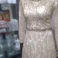 زنانه مروارید دوز.ماکسی