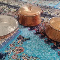 فروش ظروف مسی همراه با کارتون به صورت توافقی