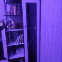 کتابخانه|کتابخانه، شلف، قفسه‌های دیواری|نسیم‌شهر, |دیوار