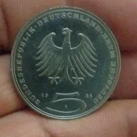 سکه 5 مارک رایش آلمان کمیاب و یادبودی|کلکسیون سکه، تمبر، اسکناس|تهران, خزانه|دیوار