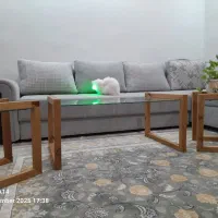 میز جلو مبلی۱عدد میز عسلی۲عدد|مبلمان خانگی و میز عسلی|دماوند, گیلاوند|دیوار