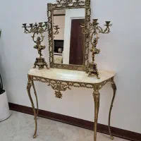 آینه شمعدان برنز