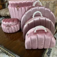 ست چمدان مخملی سه تایی|کیف، کفش، کمربند|اهواز, کیانشهر|دیوار